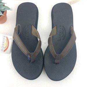Rainbow Flip Flops